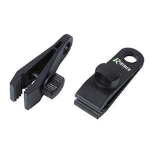 Carica l'immagine nel visualizzatore di Gallery, Ribiland PRBOVX4 Set di 4 Occhielli a Pinza, Nero