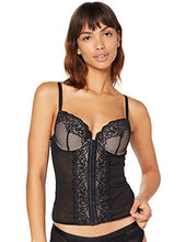Carica l'immagine nel visualizzatore di Gallery, Marchio Amazon - Iris &amp; Lilly Corsetto in Pizzo Donna 50, Nero (Scooter) - Ilgrandebazar