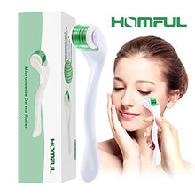 Carica l'immagine nel visualizzatore di Gallery, Homful Titanio Micro-ago Derma Roller 0.5mm 540-aghi Trattamento verde - Ilgrandebazar