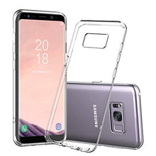 Carica l'immagine nel visualizzatore di Gallery, DOSMUNG Custodia per Samsung Galaxy S8,Trasparente S8