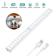 Carica l'immagine nel visualizzatore di Gallery, Luce Armadio 40 LED, 4 Modalità, USB Ricaricabile, Wireless Notturna... - Ilgrandebazar