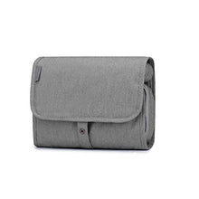 Carica l'immagine nel visualizzatore di Gallery, Wind Took Bolsa da Toilette Beauty Case Viaggio Wash Bag Grigio Argento - Ilgrandebazar