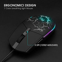 Carica l'immagine nel visualizzatore di Gallery, Rii Gaming RK101 (Layout Italiano) - Set Tastiera e Mouse da Gioco,...