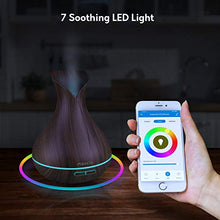 Carica l'immagine nel visualizzatore di Gallery, Alexa Diffusore di Aromi WiFi, Maxcio 400ML Profumatore Intelligente Oli...
