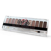 Carica l'immagine nel visualizzatore di Gallery, Loveshy Pro Palette trucco ombretto, oro rosa - Ilgrandebazar