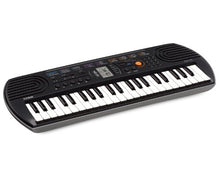 Carica l'immagine nel visualizzatore di Gallery, Casio SA-77 Mini Tastiera polifonica ad 8 Voci e 44 tasti, Nero/Grigio - Ilgrandebazar