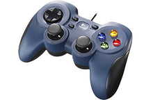 Carica l'immagine nel visualizzatore di Gallery, Logitech F310 Gamepad, Controller Cablato con Layout Stile Console,...