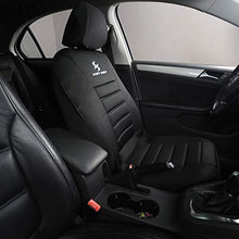 Carica l'immagine nel visualizzatore di Gallery, WOLTU AS7254-2 Set Coprisedili Anteriori Auto 2 Posti Seat Cover Nero