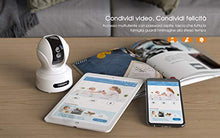 Carica l'immagine nel visualizzatore di Gallery, Topcony Telecamera Sorveglianza WIFI 1080P, Videocamera Sicurezza IP Interno...