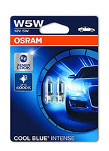 Carica l'immagine nel visualizzatore di Gallery, OSRAM 2825HCBI-02B Cool Blue Intense W5W - Lampada alogena per Blister Doppio
