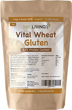 Carica l'immagine nel visualizzatore di Gallery, Vital Wheat Gluten 1kg di NKD Living con 82% contenuto proteico