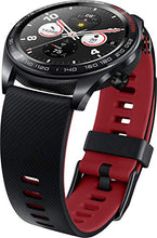 Carica l'immagine nel visualizzatore di Gallery, HONOR - Orologio Classico con Display Meteorite Black + Rotes Silikon Armband - Ilgrandebazar