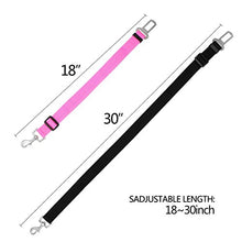 Carica l'immagine nel visualizzatore di Gallery, UEETEK 2pcs auto regolabile cane gatto cablaggio Auto cintura di sicurezza... - Ilgrandebazar