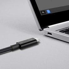 Carica l'immagine nel visualizzatore di Gallery, Belkin F2CD084BT0.8MBK Cavo Thunderbolt 3 da 100 W, USB-C a USB-C, 0.8 m - Ilgrandebazar
