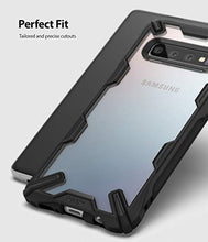 Carica l'immagine nel visualizzatore di Gallery, Ringke Fusion-X Custodia Compatibile con Galaxy S10 Plus (6.4"), Black - Ilgrandebazar