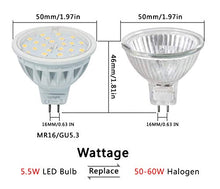 Carica l'immagine nel visualizzatore di Gallery, MR16 Lampadine LED Gu5.3 Faretti Bianco Naturale 4000K(La seconda 4000k - Ilgrandebazar