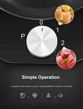 Carica l'immagine nel visualizzatore di Gallery, Frullatore 700W Vetro Multifunzione per Frullati e Smoothie,... - Ilgrandebazar