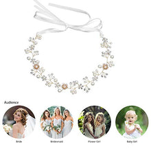 Carica l'immagine nel visualizzatore di Gallery, INTVN Copricapo da sposa Fiori Perle Strass Fascia per Capelli Accessori per... - Ilgrandebazar