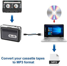 Carica l'immagine nel visualizzatore di Gallery, Rybozen Cassette Tape to MP3 CD Convertitore PC via USB, Portable USB...