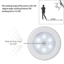 Carica l'immagine nel visualizzatore di Gallery, Foonii Set 4 pezzi Luce Notturna Sensore di Movimento con magnetica,... - Ilgrandebazar