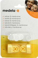 Carica l'immagine nel visualizzatore di Gallery, Medela Valvole e Membrane di Ricambio per set Tiralatte - Ilgrandebazar