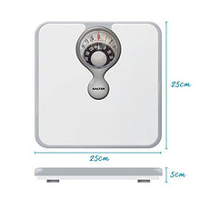 Carica l'immagine nel visualizzatore di Gallery, Salter 484 WHKR Bilancia Pesapersone Analogica Compatta, Argento/Bianco
