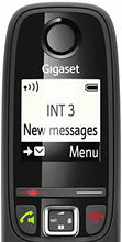 Carica l'immagine nel visualizzatore di Gallery, Gigaset AS405 Trio Telefono Cordless DECT/GAP, nero 3 Telefoni,