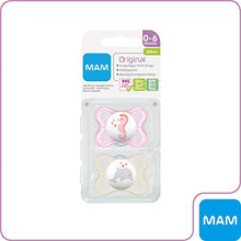 Carica l'immagine nel visualizzatore di Gallery, MAM 542422 - Ciuccio"Original" in silicone per bambine da 0 a 6 mesi, senza... - Ilgrandebazar