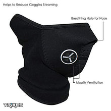 Carica l'immagine nel visualizzatore di Gallery, TRIXES Passamontagna a Mezza Faccia e Scaldacollo - Vello e Neoprene -... - Ilgrandebazar