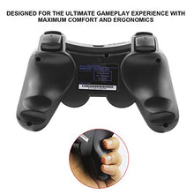 Carica l'immagine nel visualizzatore di Gallery, Diswoe Bluetooth senza fili Controller di gioco per PS3 Sostituzione Nero