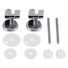 Carica l'immagine nel visualizzatore di Gallery, Zerodis Cromato Sedile Cerniere 2PCS Bagno Sostituzione con... - Ilgrandebazar
