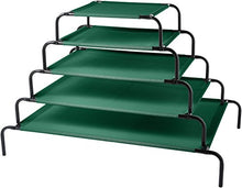 Carica l'immagine nel visualizzatore di Gallery, AmazonBasics - Brandina sopraelevata per animali, tessuto XL, Verde - Ilgrandebazar
