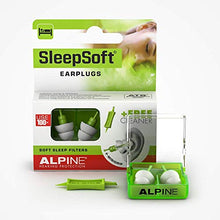 Carica l'immagine nel visualizzatore di Gallery, Alpine SleepSoft Tappi orecchie per dormire – Anti-russamento e...