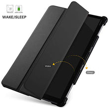 Carica l'immagine nel visualizzatore di Gallery, IVSO Custodia Cover per Huawei Mediapad M5 Lite 10, Slim Smart Nero