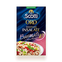 Carica l'immagine nel visualizzatore di Gallery, Riso Scotti - Oro Insalate Basmati 10' - Mix di Integrale Rosso e Riso...