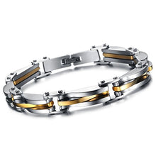 Carica l'immagine nel visualizzatore di Gallery, OIDEA Bracciale Braccialetto per Uomo Catena in Acciaio Inox... - Ilgrandebazar