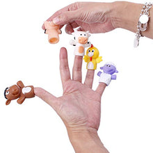 Carica l'immagine nel visualizzatore di Gallery, aeioubaby.com Marionette da Dito per Bambini | 5 Animali della Fattoria |... - Ilgrandebazar