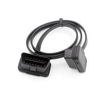 Carica l'immagine nel visualizzatore di Gallery, LoongGate OBD-II OBD2 Cavo di prolunga Profilo Ultra Basso - 1 to 1 Flat 0.6m - Ilgrandebazar