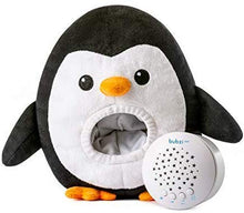 Carica l'immagine nel visualizzatore di Gallery, Bubzi Co Pinguino Carillon neonati per la nanna con rumore bianco – Peluche...