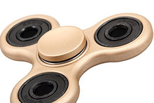 Carica l'immagine nel visualizzatore di Gallery, OKLM Fidget Spinner gadget antistress rotante con rondella centrale in blu - Ilgrandebazar
