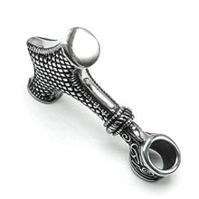Carica l'immagine nel visualizzatore di Gallery, BaviPower - Collana con ciondolo a forma di martello Thor, Mjolnir, in... - Ilgrandebazar