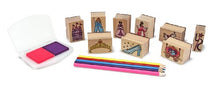 Carica l'immagine nel visualizzatore di Gallery, Melissa &amp; Doug- Princesses Set di Timbri in Pricess Stamp Set, Multicolore - Ilgrandebazar