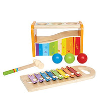 Carica l'immagine nel visualizzatore di Gallery, Hape E0305 - Banco Delle Palline e Xilofono Yellow