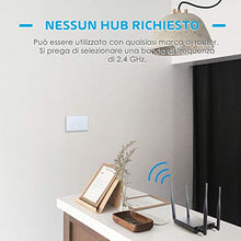Carica l'immagine nel visualizzatore di Gallery, meross Wifi Smart Interruttore Parete Italiana Intelligente, 1/2/3 Gang...