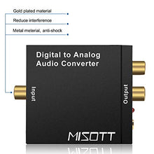 Carica l'immagine nel visualizzatore di Gallery, MISOTT Audio Digitale a Convertitore di Analog DAC, SPDIF Toslink Coaxial a...