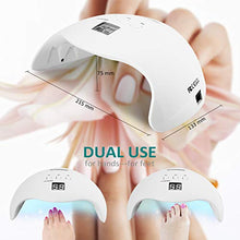 Carica l'immagine nel visualizzatore di Gallery, NAVANINO Lampada UV LED, Può Curare Rapidamente i Raggi Gel gel... - Ilgrandebazar
