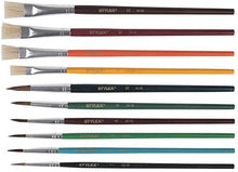 Carica l'immagine nel visualizzatore di Gallery, Stylex - 2051203 - Set di pennelli a Scuola - 10 Pezzi 1 Pinsel