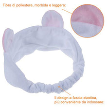 Carica l'immagine nel visualizzatore di Gallery, Lictin Pennello Maschera Viso - 2 Spazzola + 1 Bella Fascia bianco