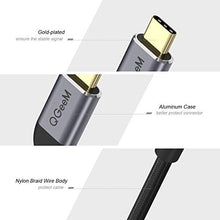 Carica l'immagine nel visualizzatore di Gallery, USB C HDMI Adattatore,QGeeM Cavo adattatore C a 4K, da...