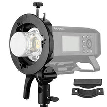 Carica l'immagine nel visualizzatore di Gallery, Godox S2 - Supporto Speedlite con attacco Bowens per Flash Snoot...